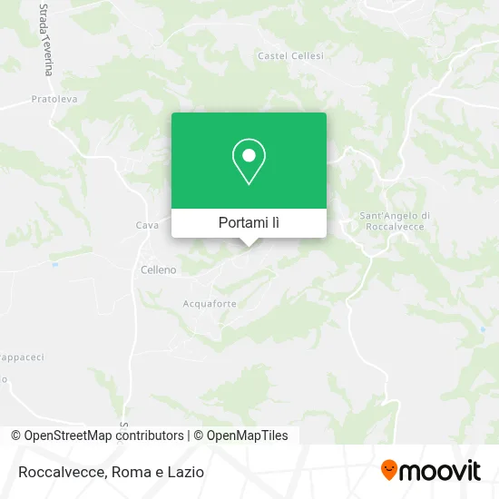 Mappa Roccalvecce