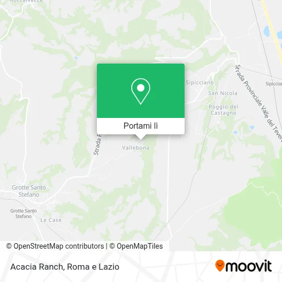 Mappa Acacia Ranch
