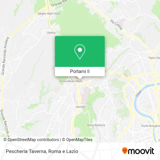 Mappa Pescheria Taverna