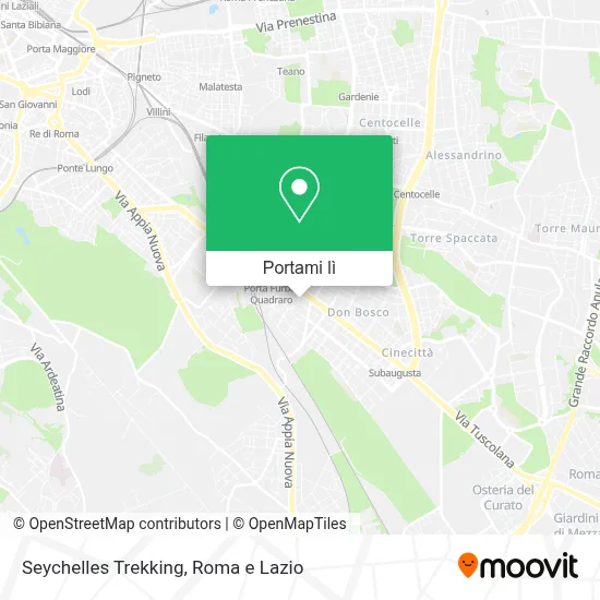 Mappa Seychelles Trekking