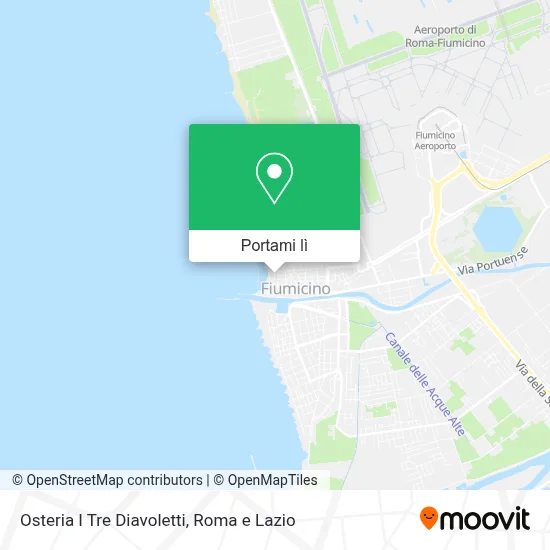 Mappa Osteria I Tre Diavoletti