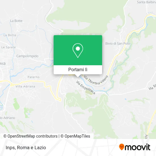 Mappa Inps