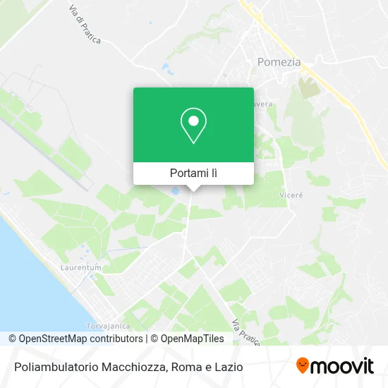 Mappa Poliambulatorio Macchiozza