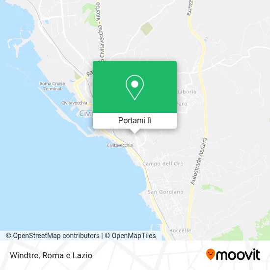 Mappa Windtre