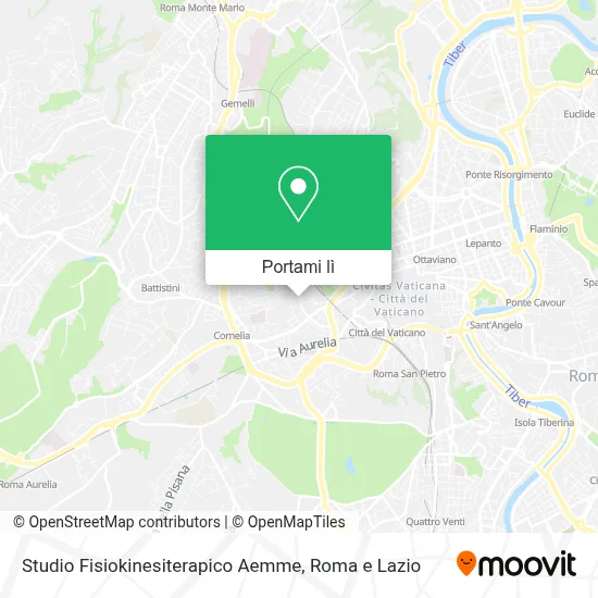 Mappa Studio Fisiokinesiterapico Aemme