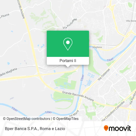 Mappa Bper Banca S.P.A.
