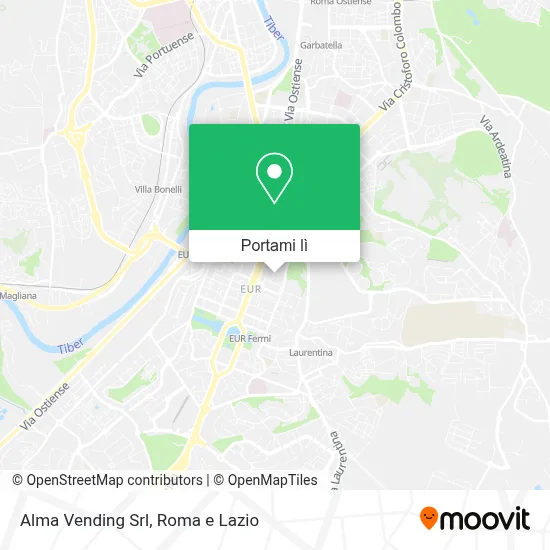 Mappa Alma Vending Srl