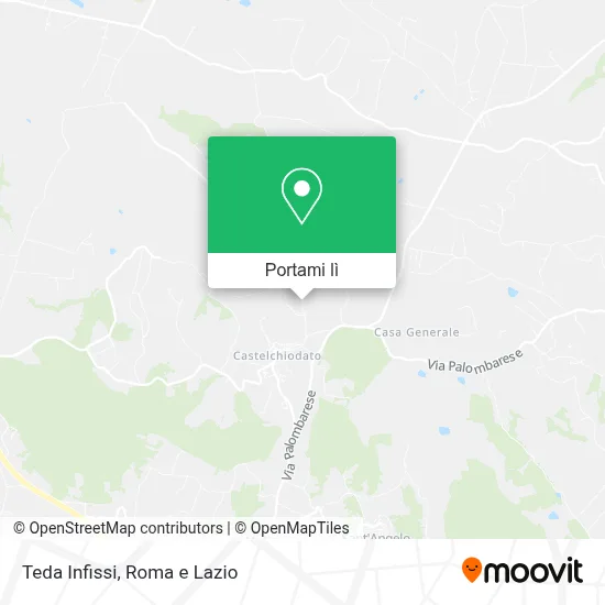 Mappa Teda Infissi
