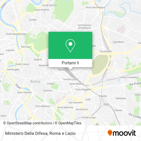 Mappa Ministero Della Difesa