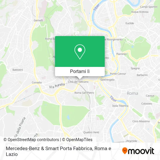 Mappa Mercedes-Benz & Smart Porta Fabbrica