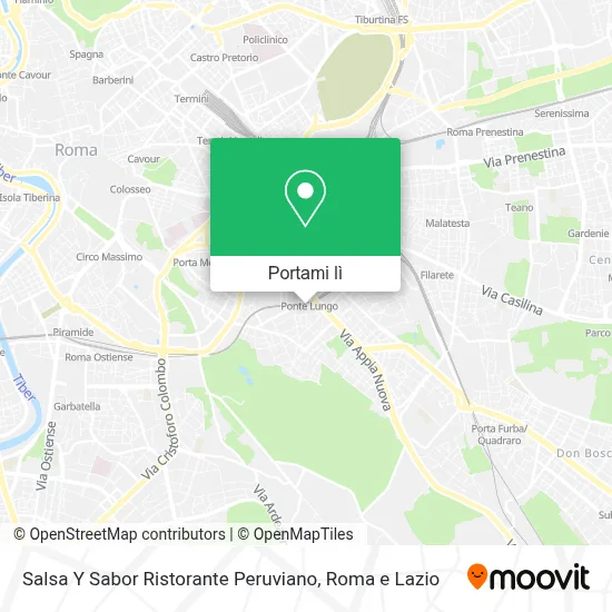 Mappa Salsa Y Sabor Ristorante Peruviano