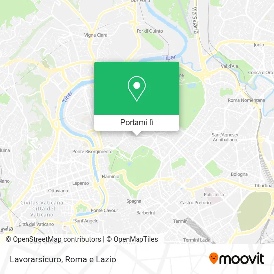 Mappa Lavorarsicuro