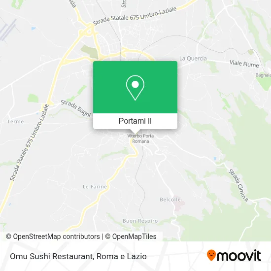 Mappa Omu Sushi Restaurant