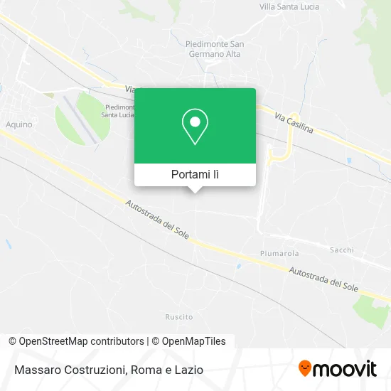 Mappa Massaro Costruzioni