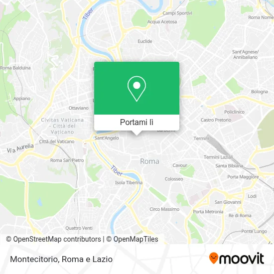 Mappa Montecitorio