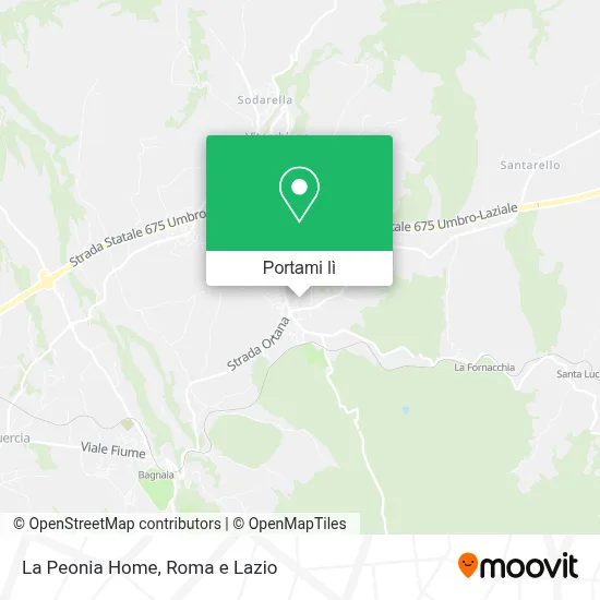 Mappa La Peonia Home