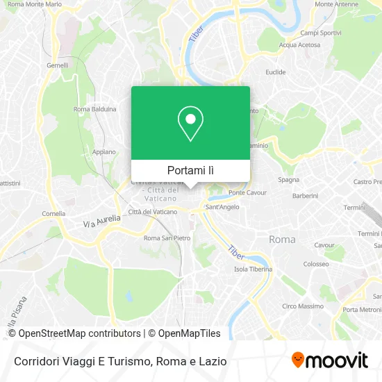 Mappa Corridori Viaggi E Turismo