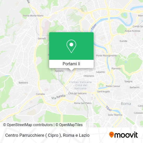 Mappa Centro Parrucchiere ( Cipro )