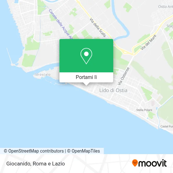 Mappa Giocanido