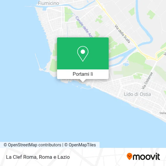 Mappa La Clef Roma