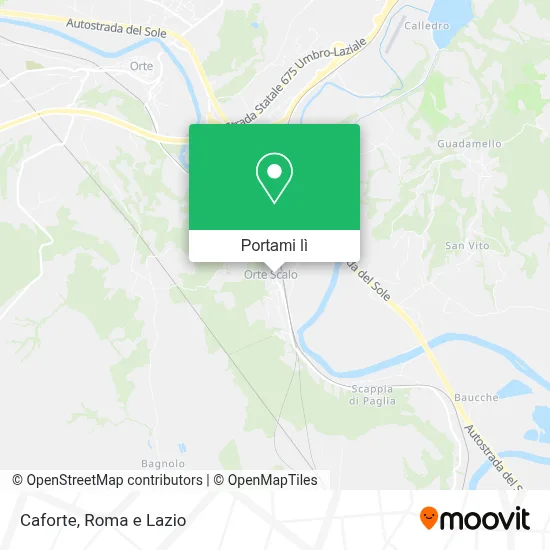 Mappa Caforte