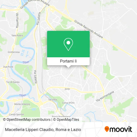 Mappa Macelleria Lipperi Claudio