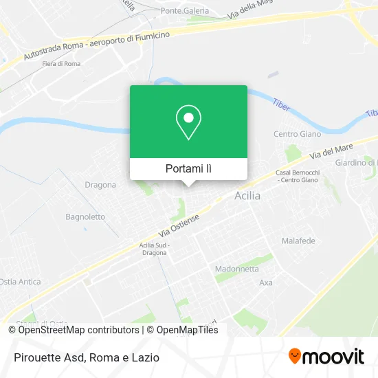 Mappa Pirouette Asd