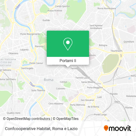 Mappa Confcooperative Habitat