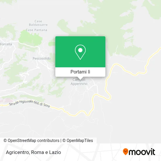 Mappa Agricentro