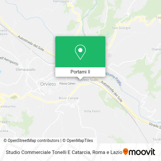 Mappa Studio Commerciale Tonelli E Catarcia