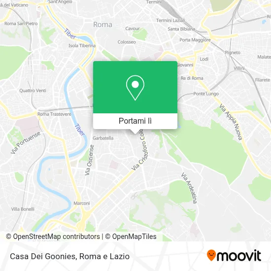 Mappa Casa Dei Goonies