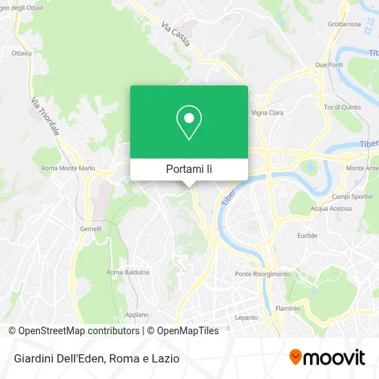 Mappa Giardini Dell'Eden