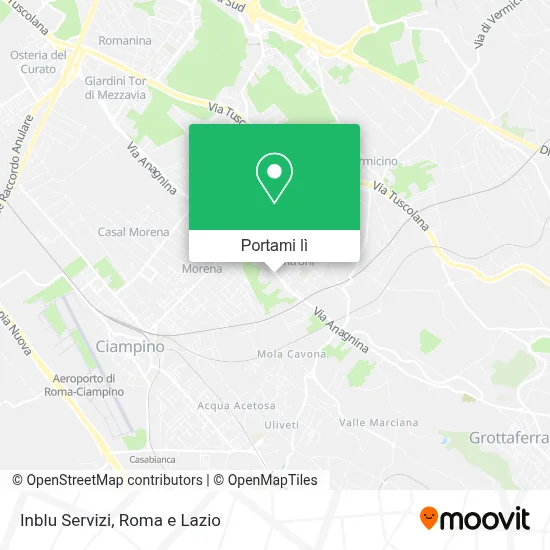 Mappa Inblu Servizi