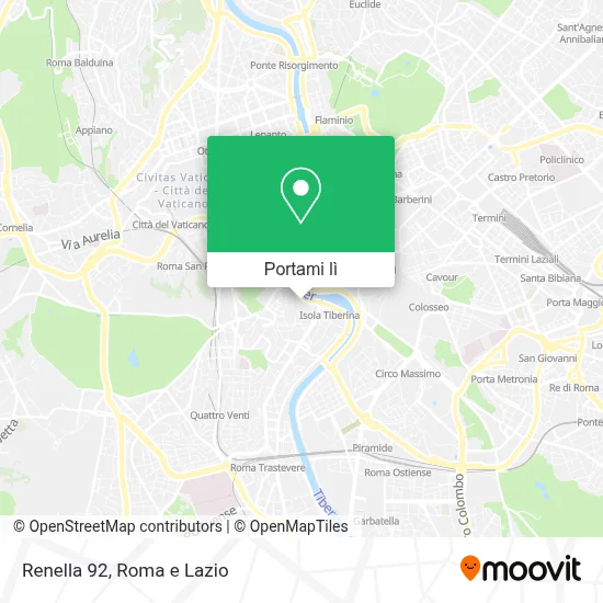 Mappa Renella 92