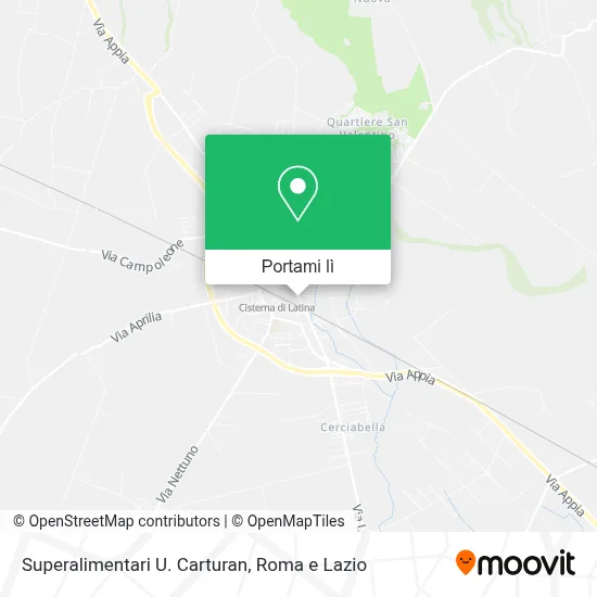 Mappa Superalimentari U. Carturan