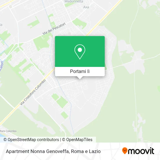 Mappa Apartment Nonna Genoveffa