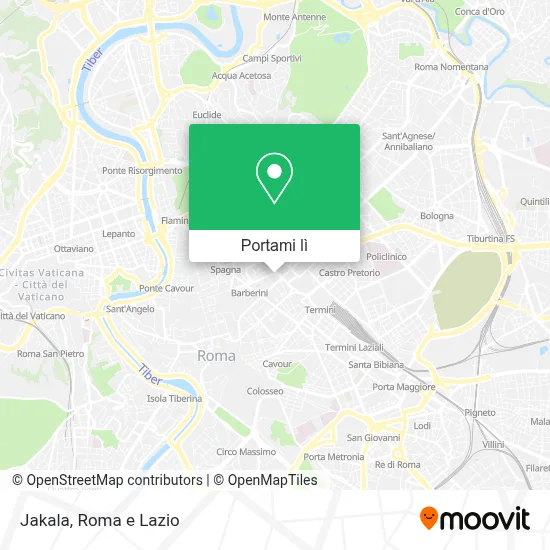 Mappa Jakala