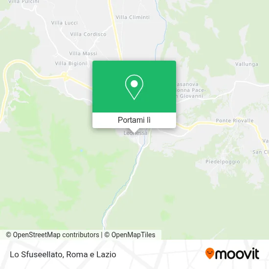 Mappa Lo Sfuseellato