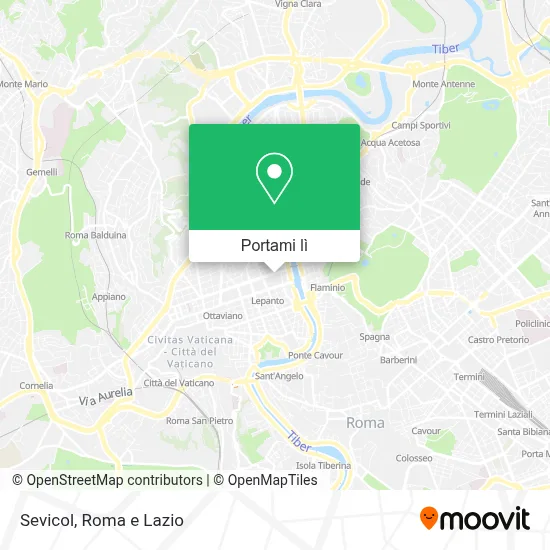 Mappa Sevicol