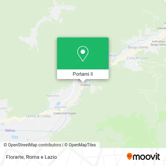 Mappa Florarte