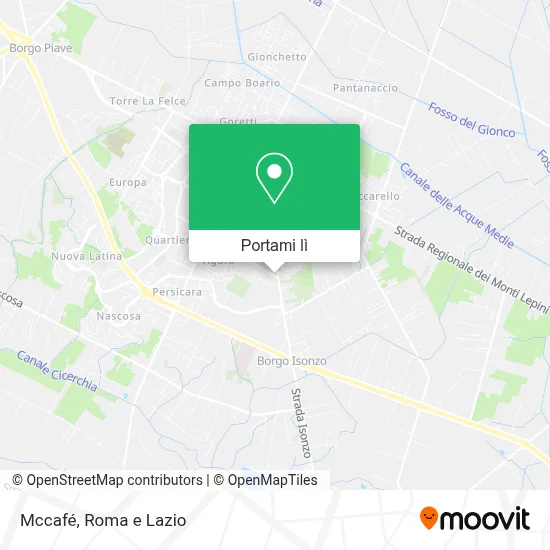 Mappa Mccafé