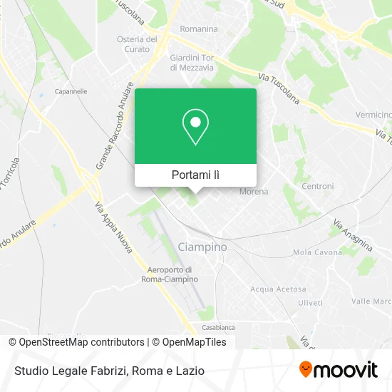 Mappa Studio Legale Fabrizi
