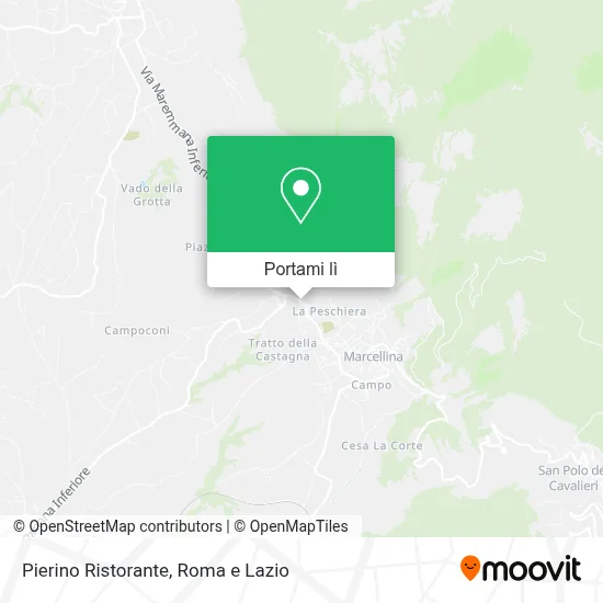 Mappa Pierino Ristorante