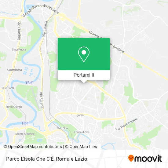 Mappa Parco L'Isola Che C'È