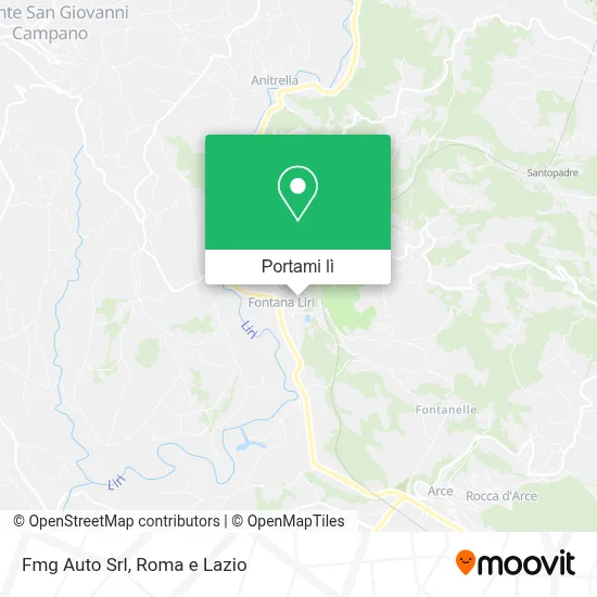 Mappa Fmg Auto Srl