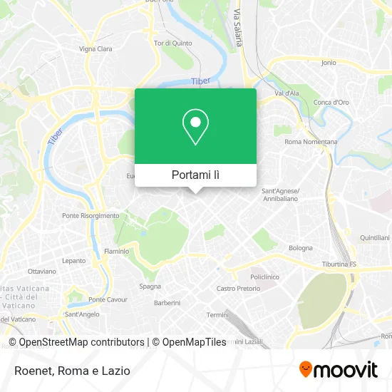 Mappa Roenet