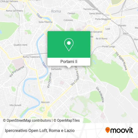 Mappa Ipercreativo Open Loft