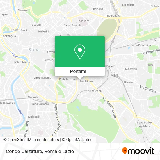 Mappa Condè Calzature