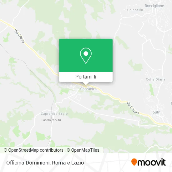 Mappa Officina Dominioni