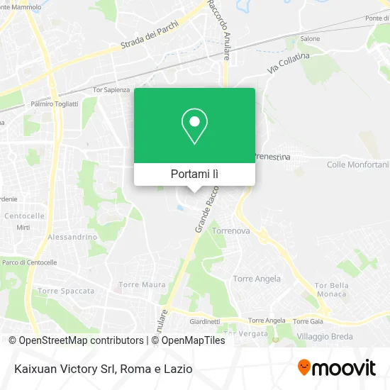 Mappa Kaixuan Victory Srl